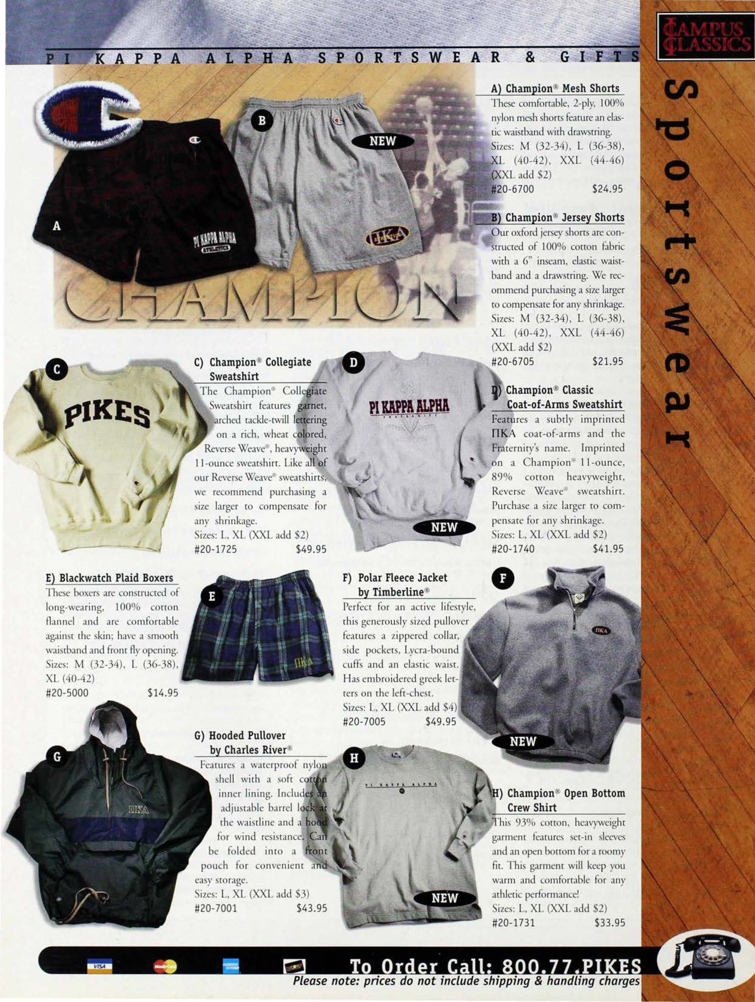 Campus Classics Advertisement, December 1996